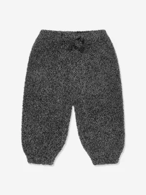 7AM Enfant Baby Fuzzy Boxy Lounge Pants in Black