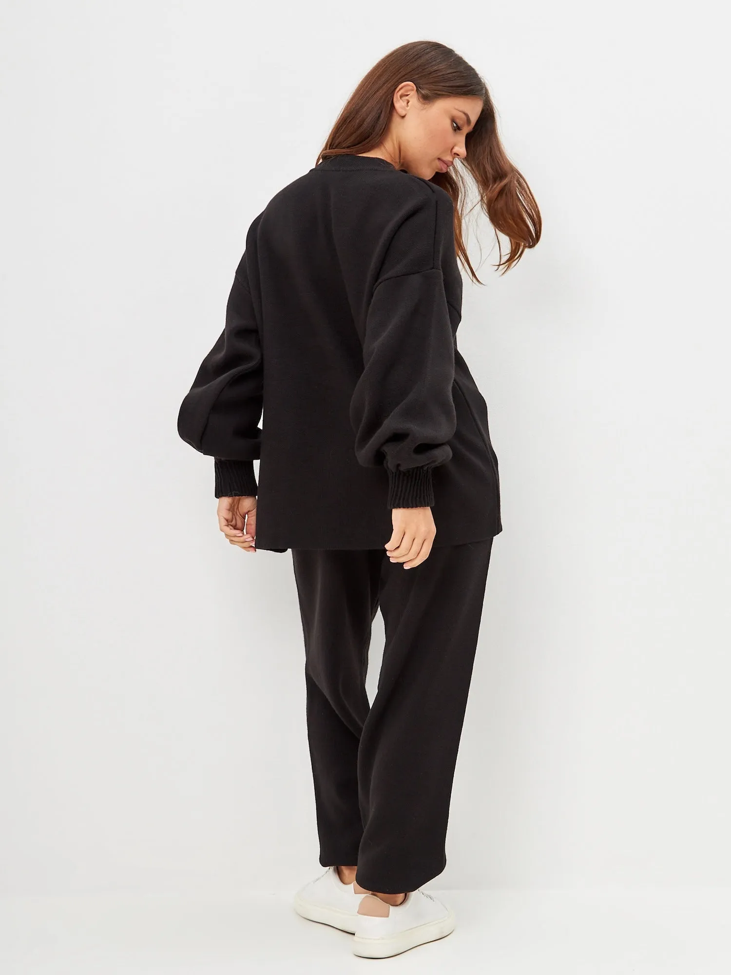 CG Knitted Jogger set - Black