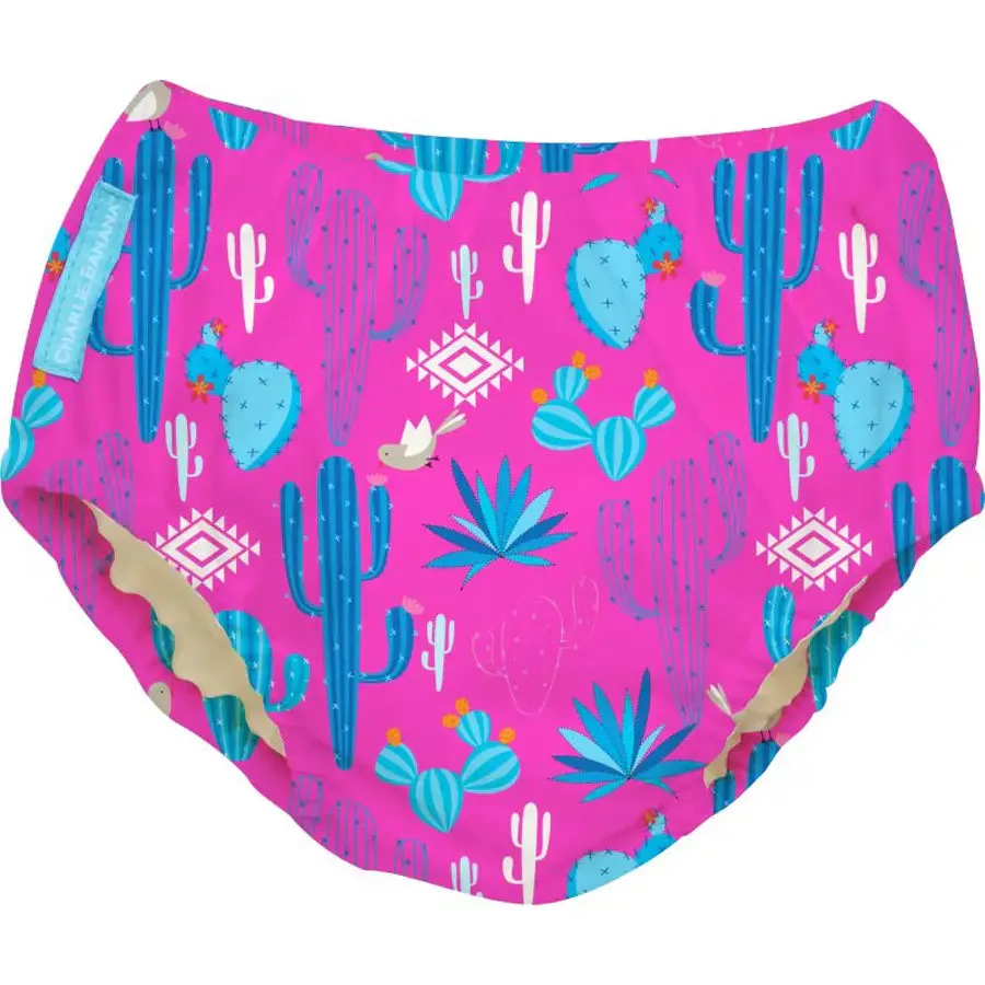 Charlie Banana 2in1 Swim Diaper & Training Pants Cactus Rose