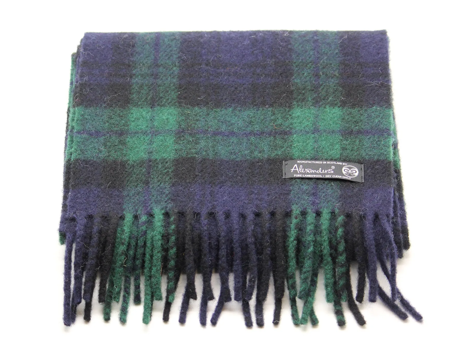 Cosy Blanket Scarf - Black Watch Tartan