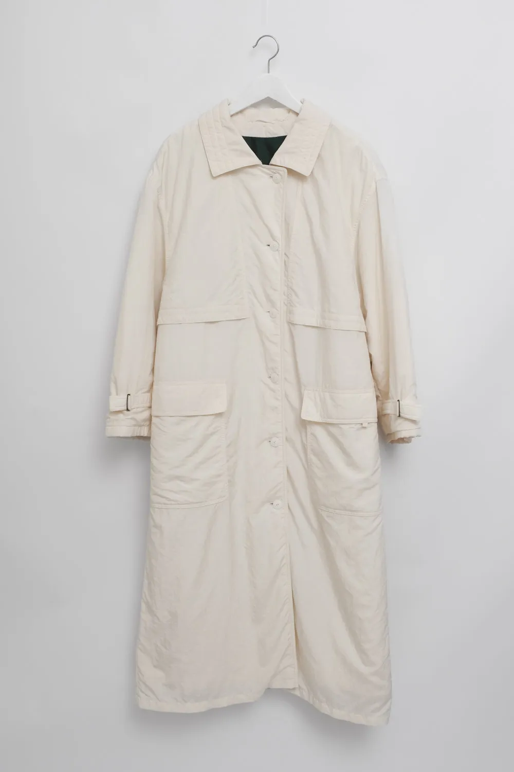 CREAM VINTAGE TRENCH COAT