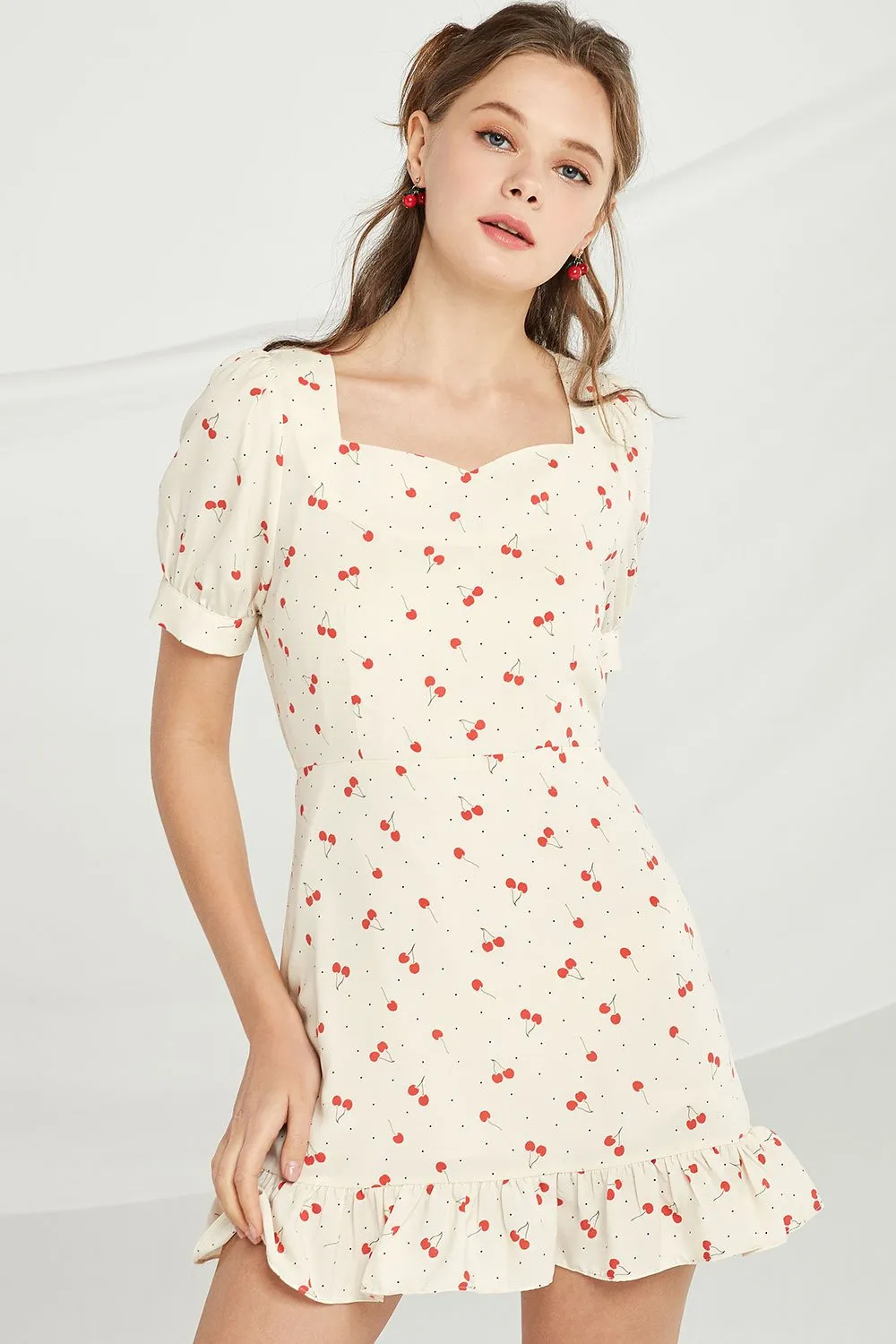 Delilah Cherry Berry Dress