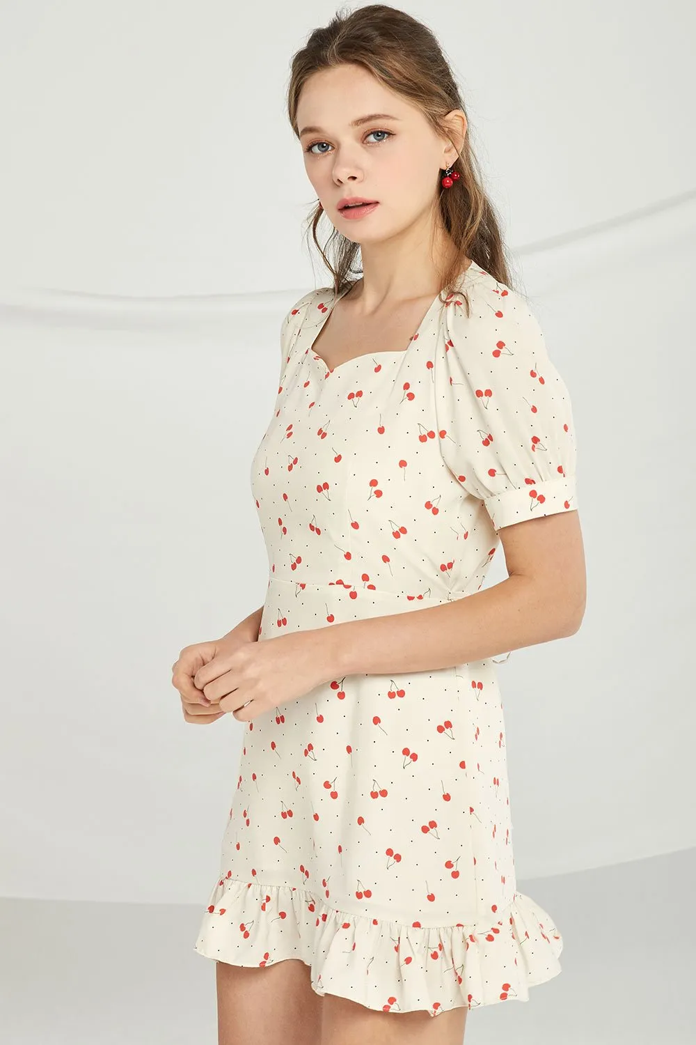 Delilah Cherry Berry Dress