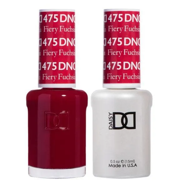 DND - Gel & Lacquer - Fiery Fuchsia - #475