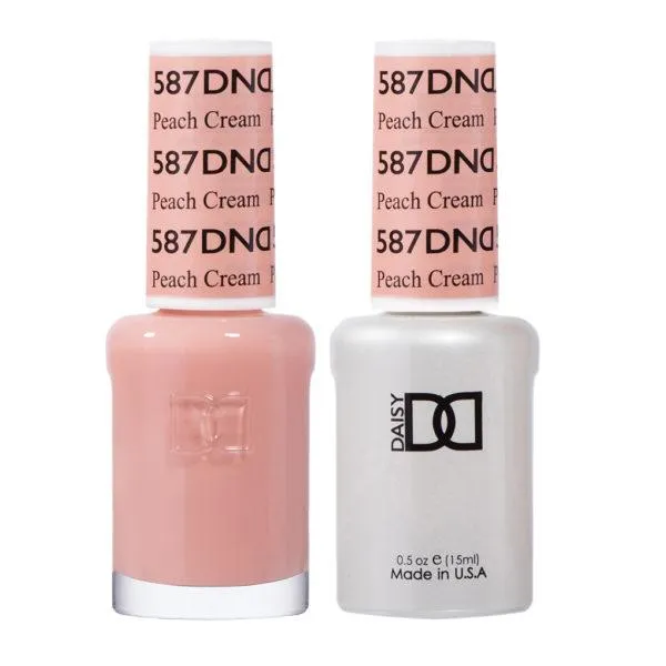 DND - Gel & Lacquer - Peach Cream - #587