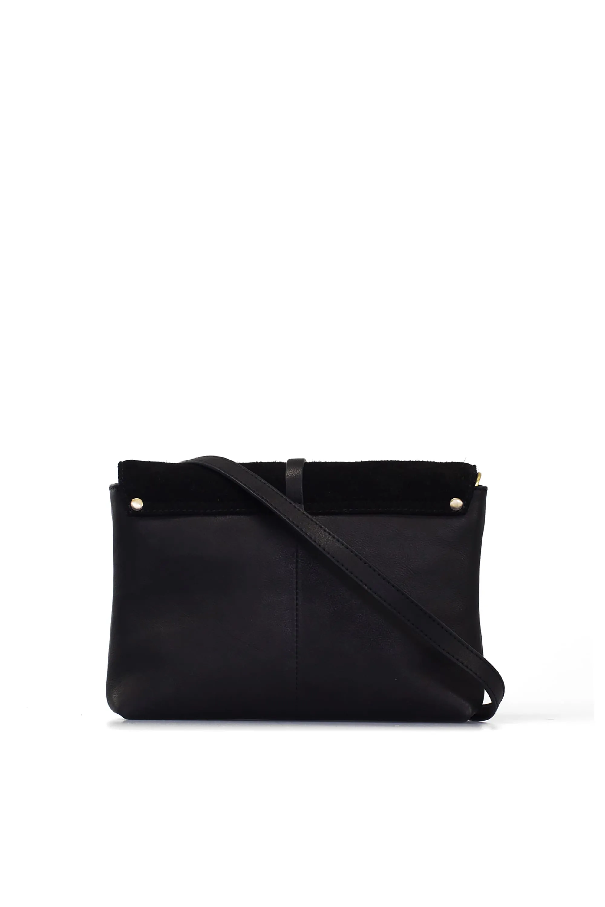 ella midi black soft grain leather