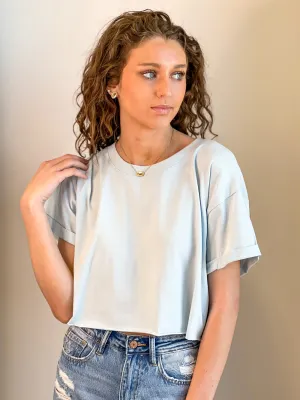 Ellie Essential Boxy Cropped Tee