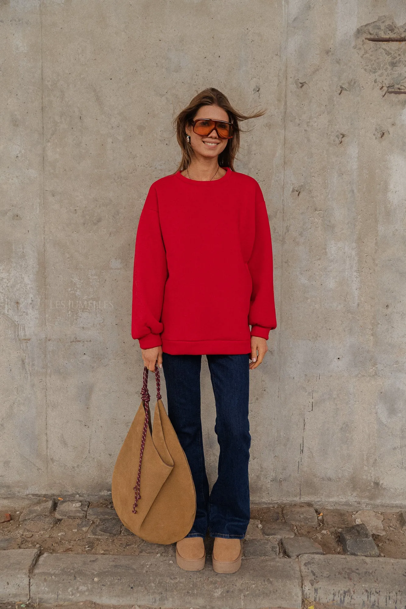 Emelyne sweater red