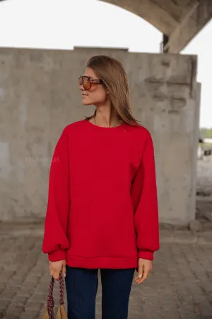 Emelyne sweater red