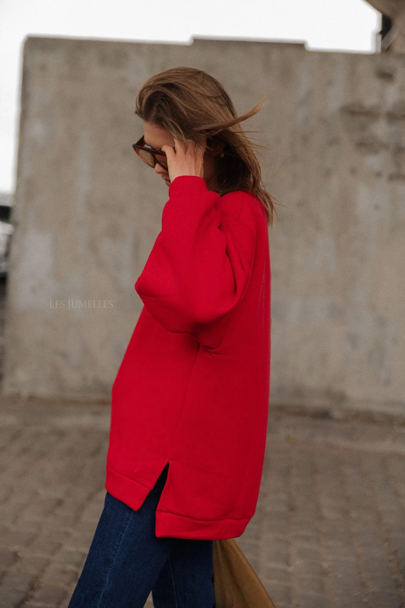 Emelyne sweater red