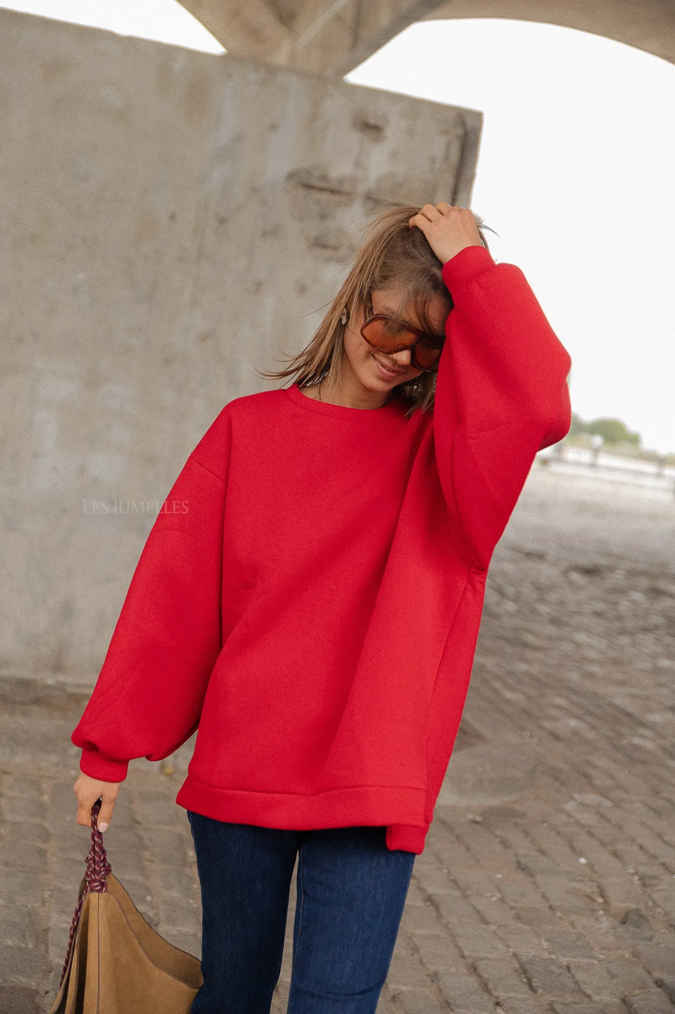 Emelyne sweater red