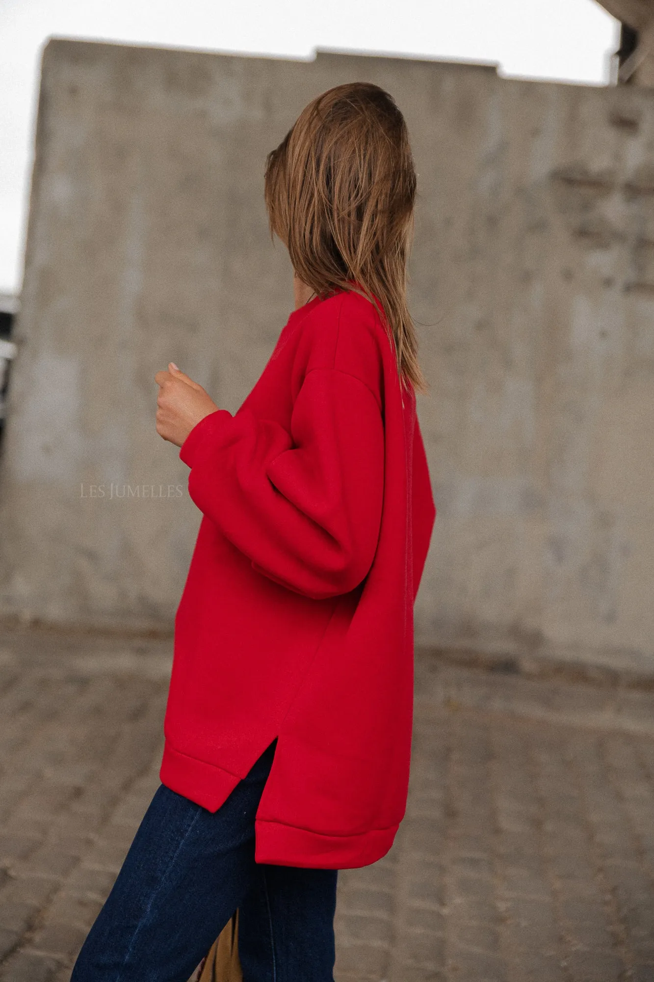 Emelyne sweater red