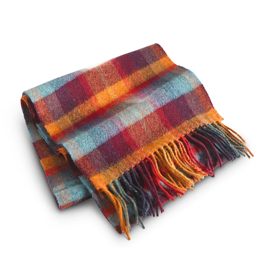 Fía Irish Lambs Wool Scarf - Willow  9x78