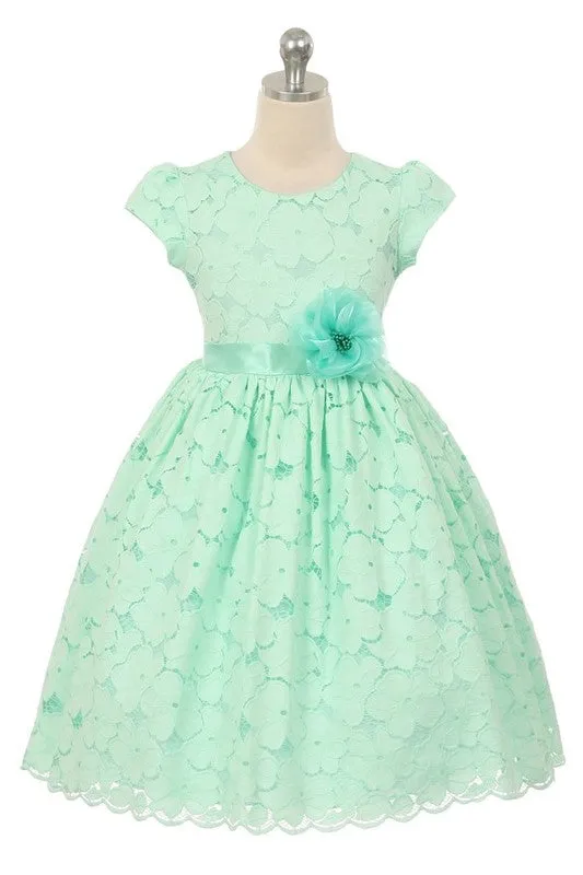 GOOD GIRL LITTLE GIRLS FLOWER GIRL DRESS