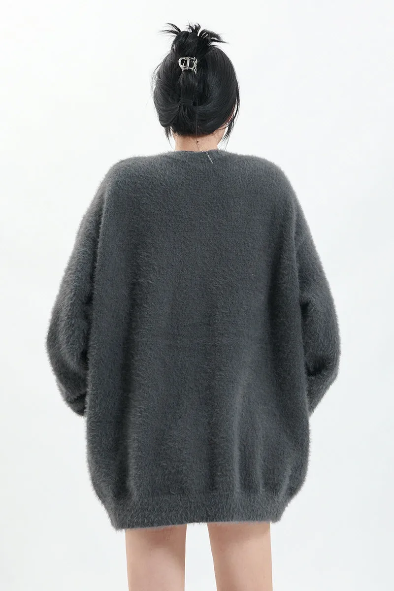 Imitation Mink Loose Sweater