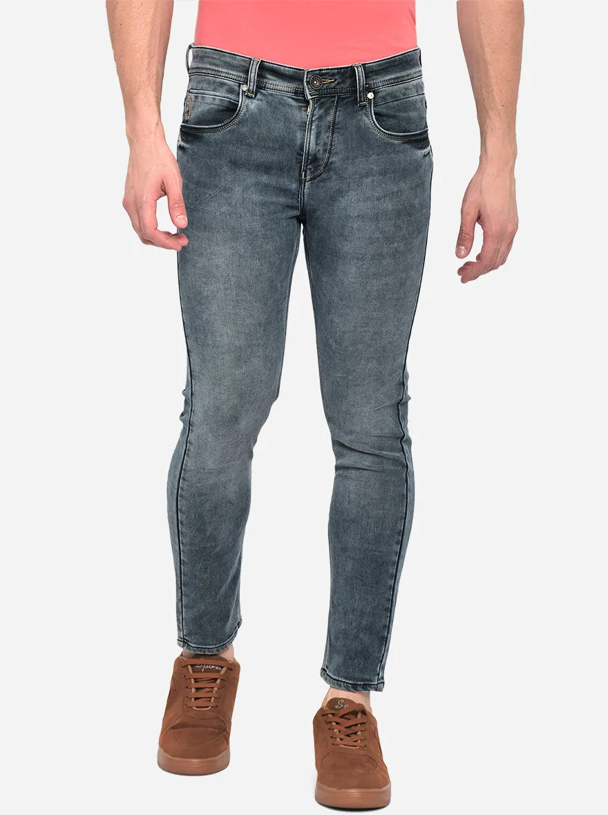 Indigo Blue Washed Rider Fit Jeans | JadeBlue