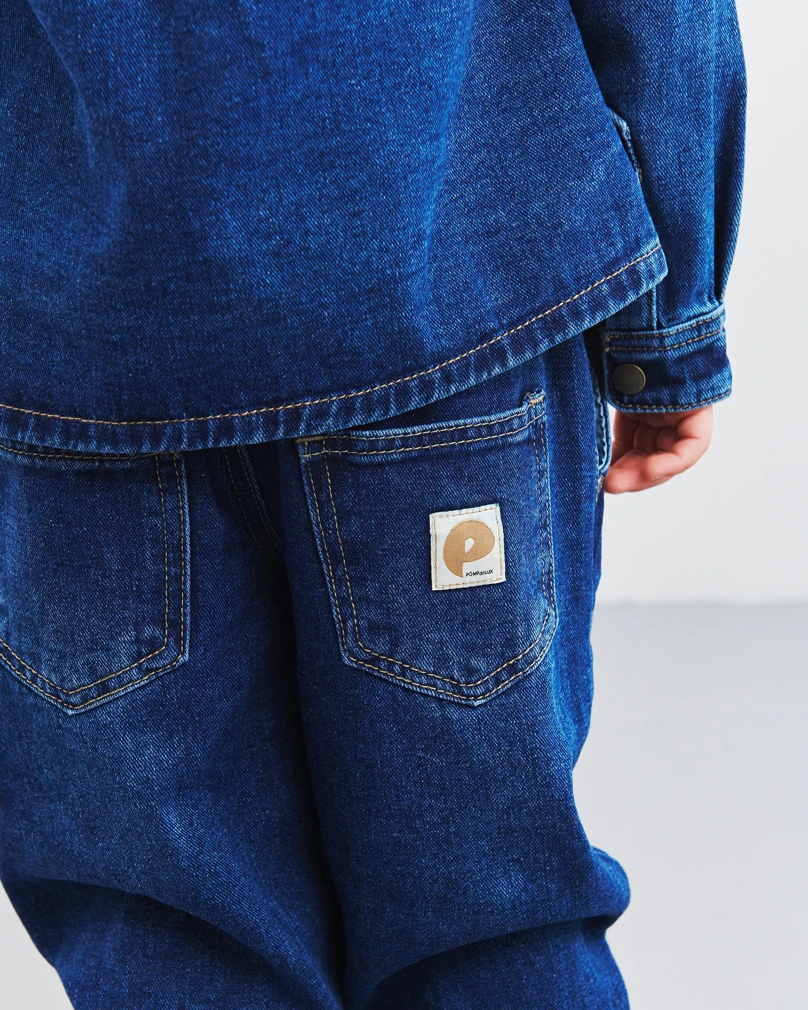 Jeans Relaxed - Kids - Dark Blue Denim