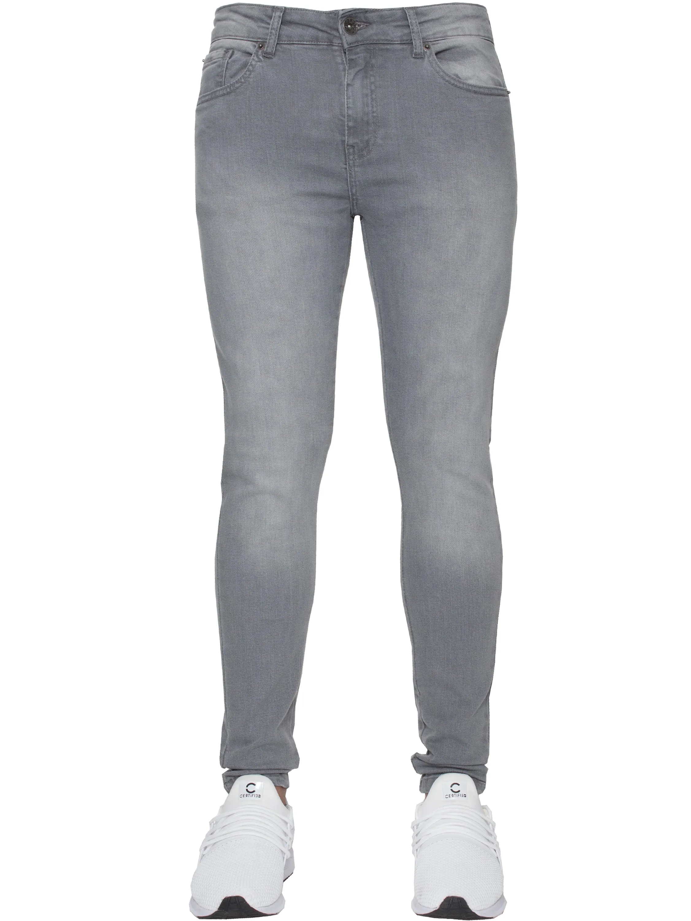 Mens Designer Stretch Skinny Fit Jeans | Enzo Designer Menswear