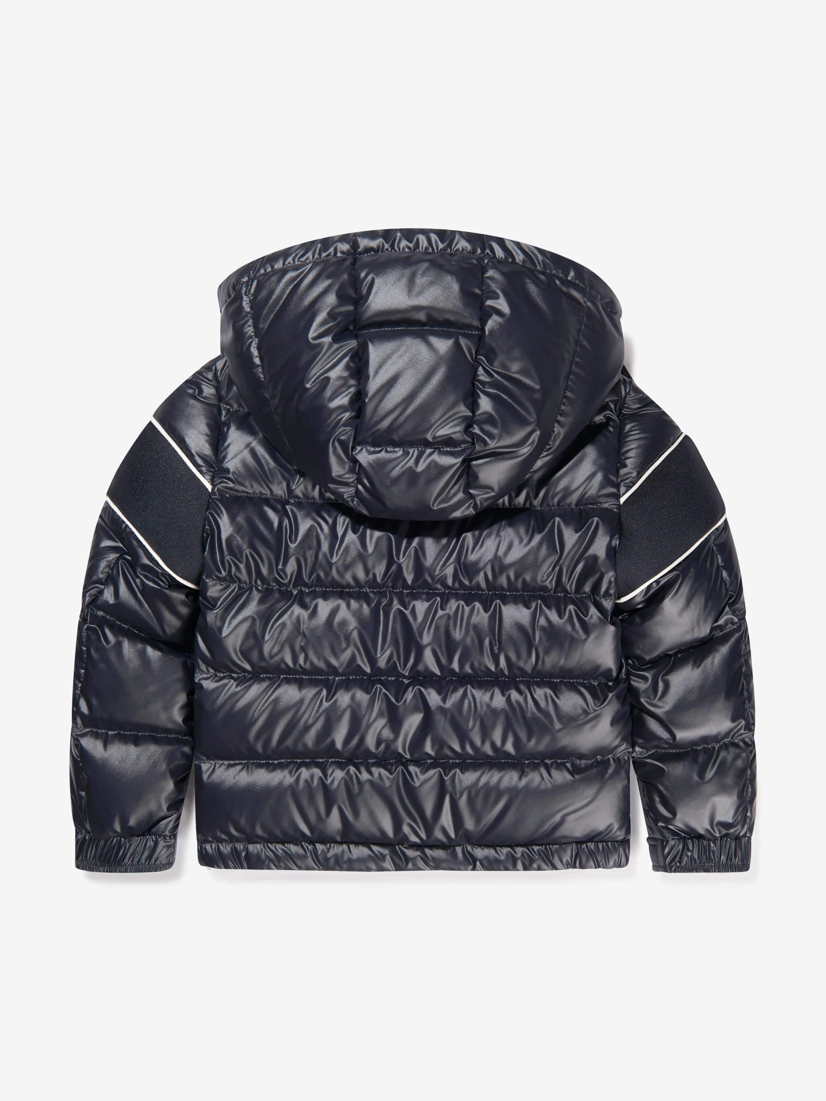 Moncler Enfant Kids Down Padded Truyere Jacket in Navy