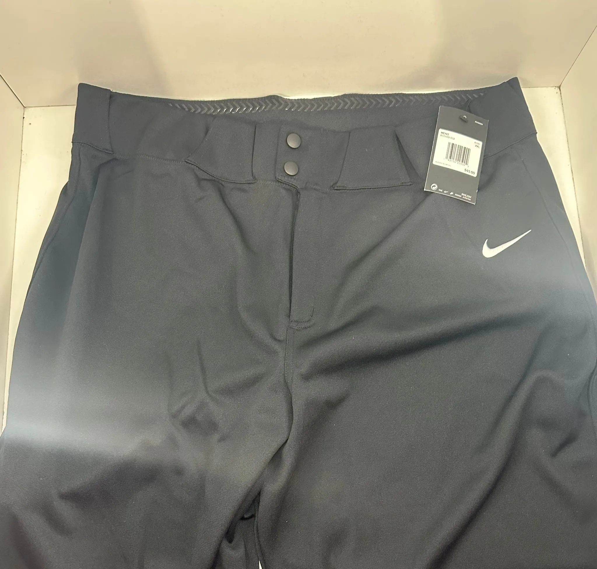 Nike Men Black Size XX-Large Baseball Pants