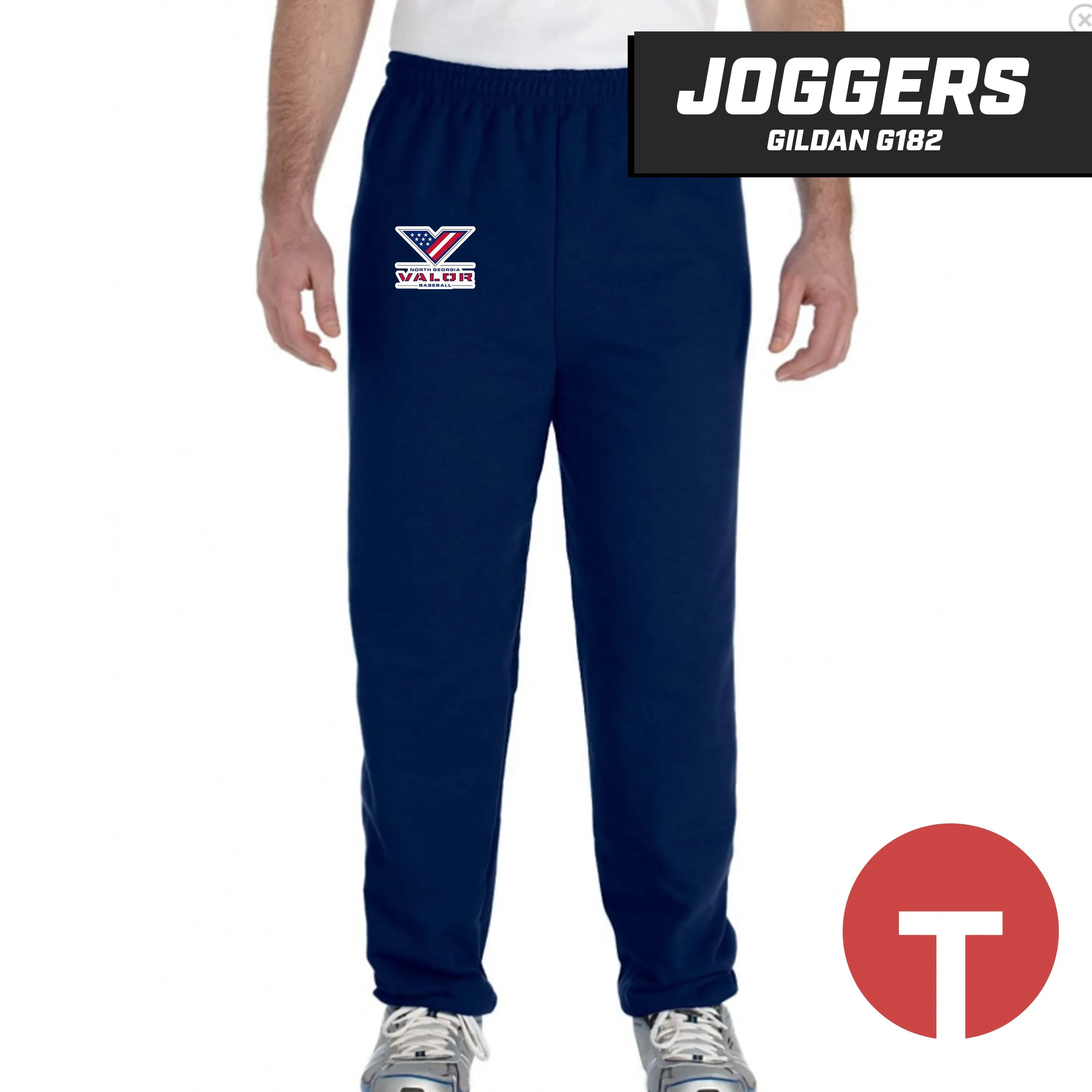 North Georgia Valor - Jogger pants Gildan G182