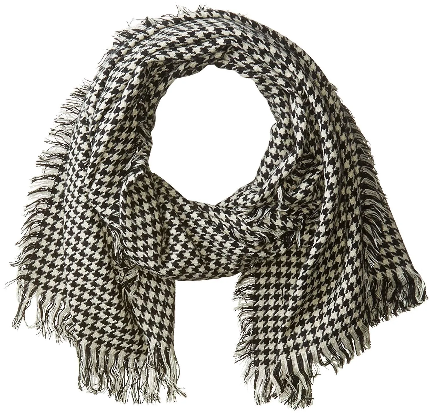 RAMPAGE Women's Houndstooth Blanket Wrap