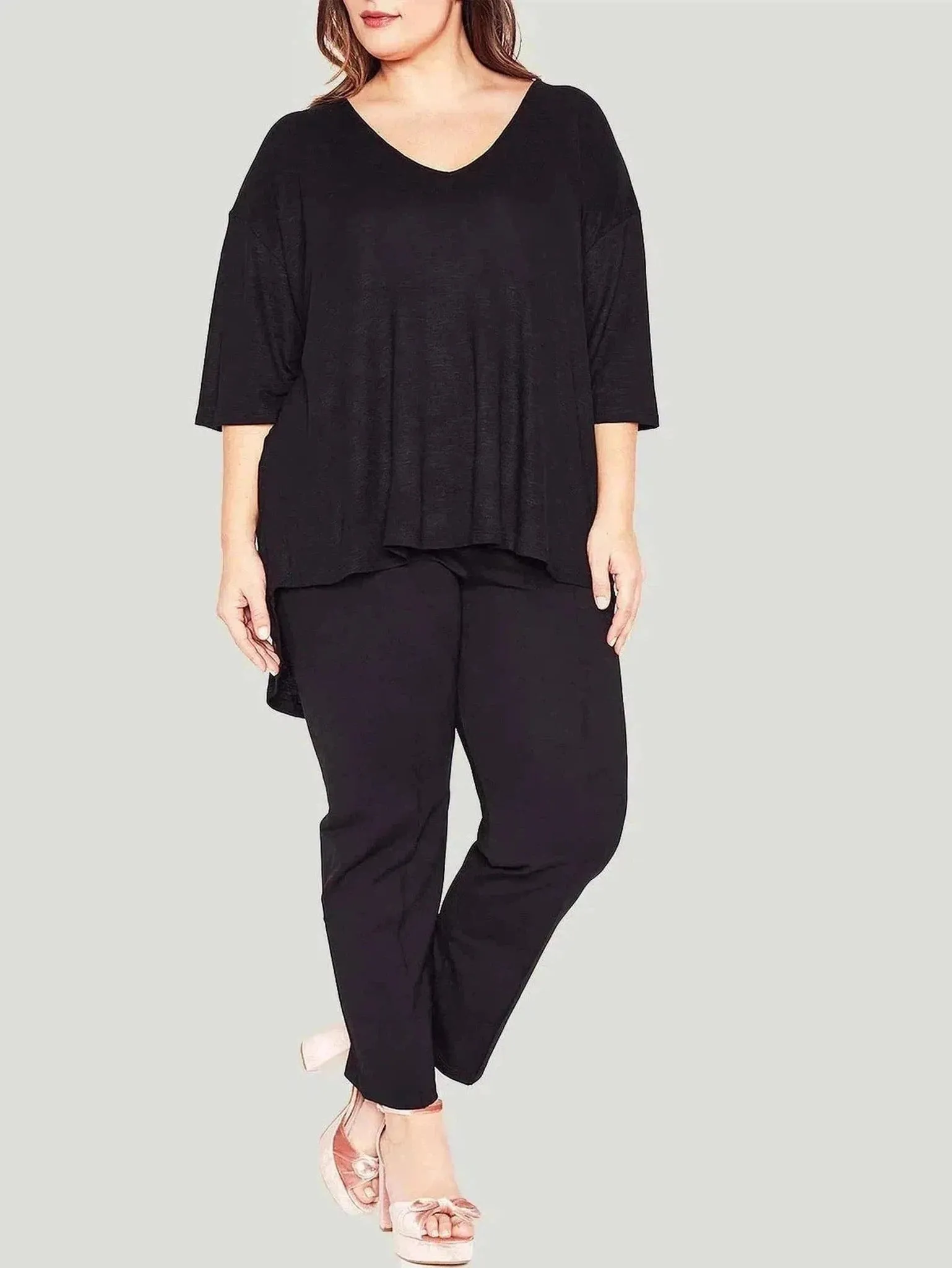 Ripley Rader Plus Size Slim Leg Pants