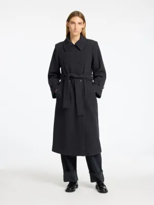 Selected Femme Una Wool Trench Coat