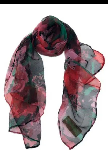 Silk Scarves - Two gifts in one Reusable Gift Wrap