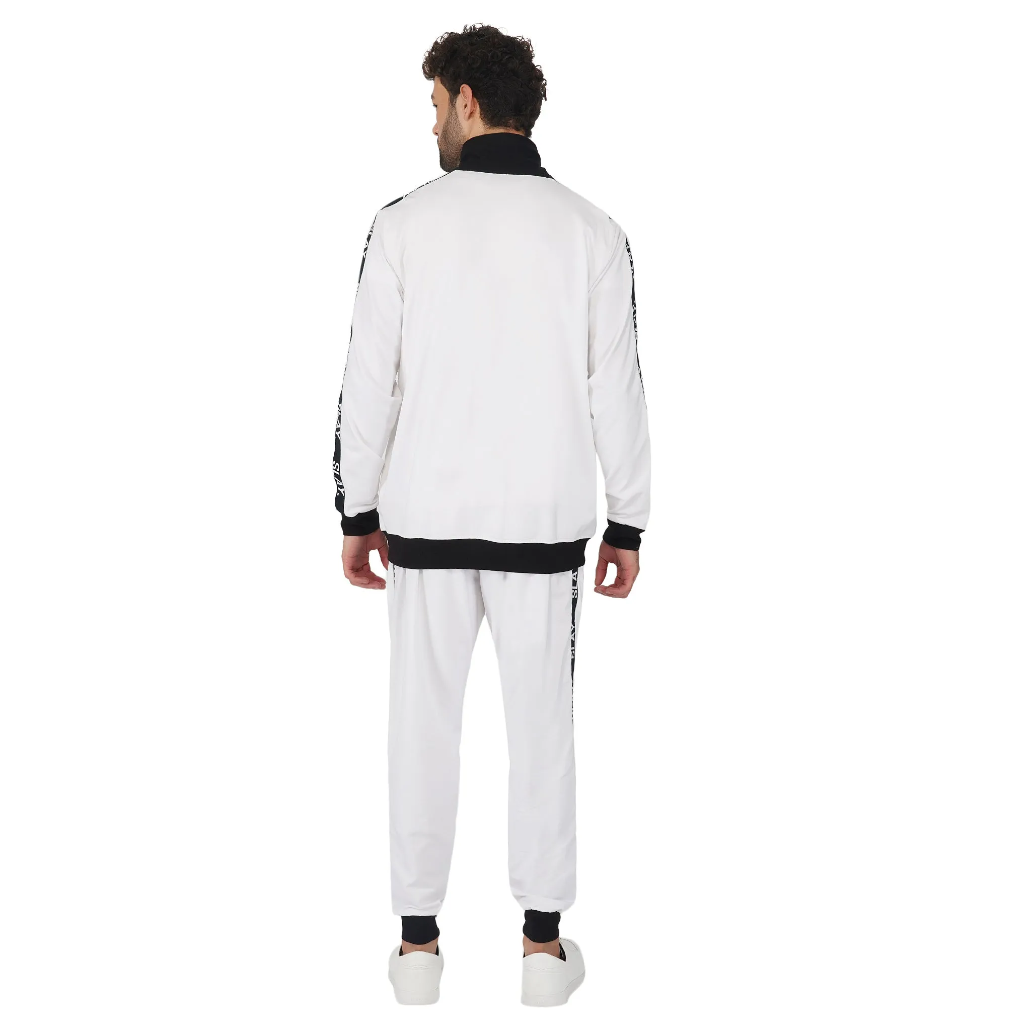 SLAY. Classic Men's Limited Edition White Tracksuit