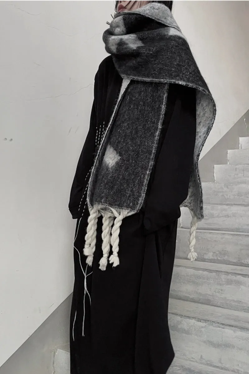 Thickened Imitation Cashmere Scarf Warm Shawl