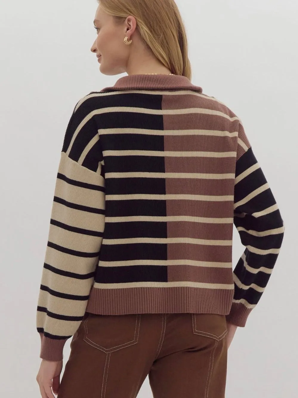 Vana Stripe Sweater