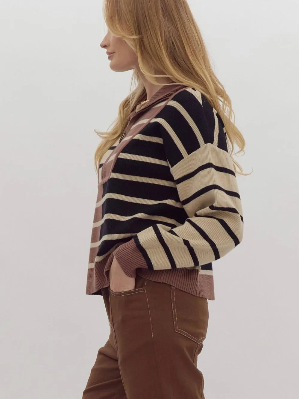 Vana Stripe Sweater