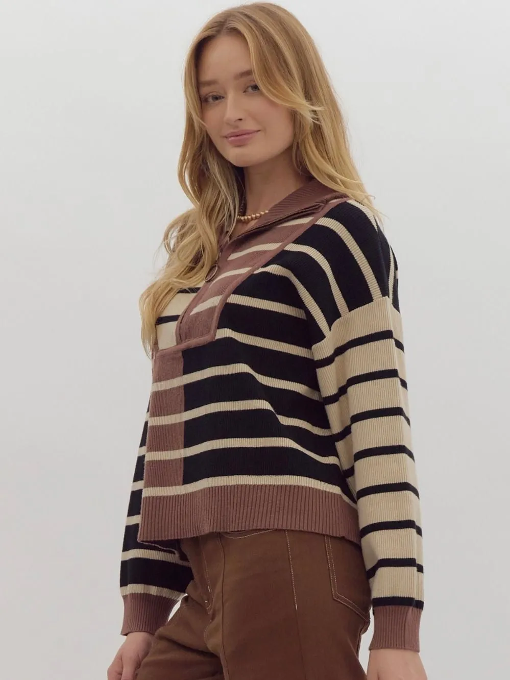 Vana Stripe Sweater