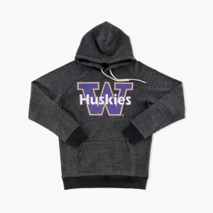 Washington Huskies 90's "W" Charcoal Grey Hoodie