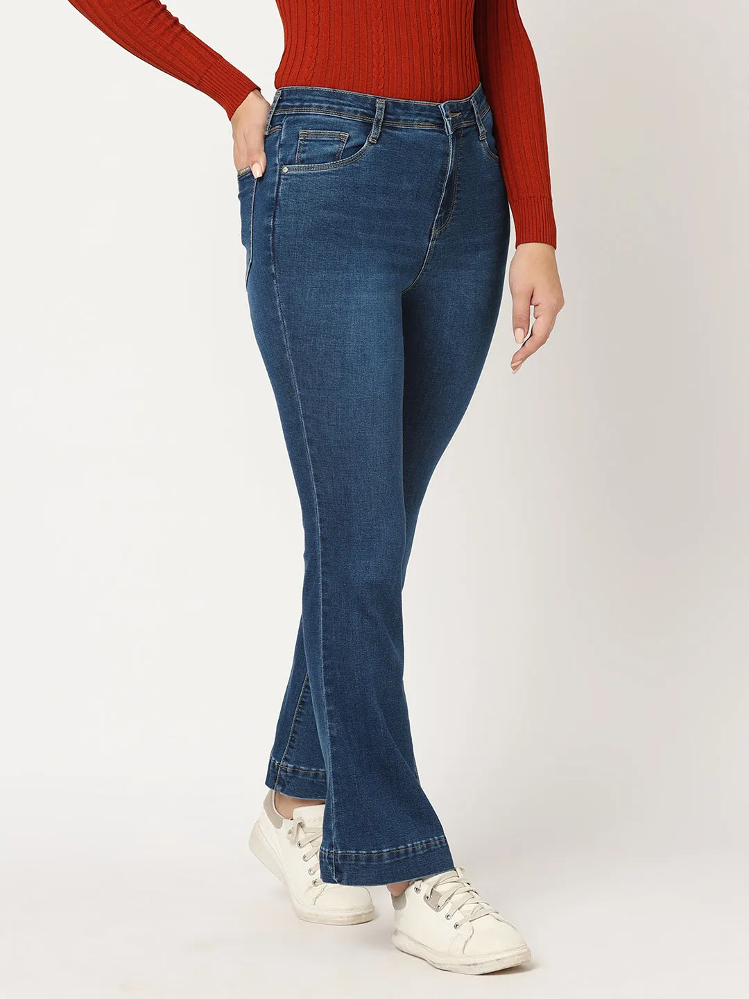 Women High-Rise Flare Jeans