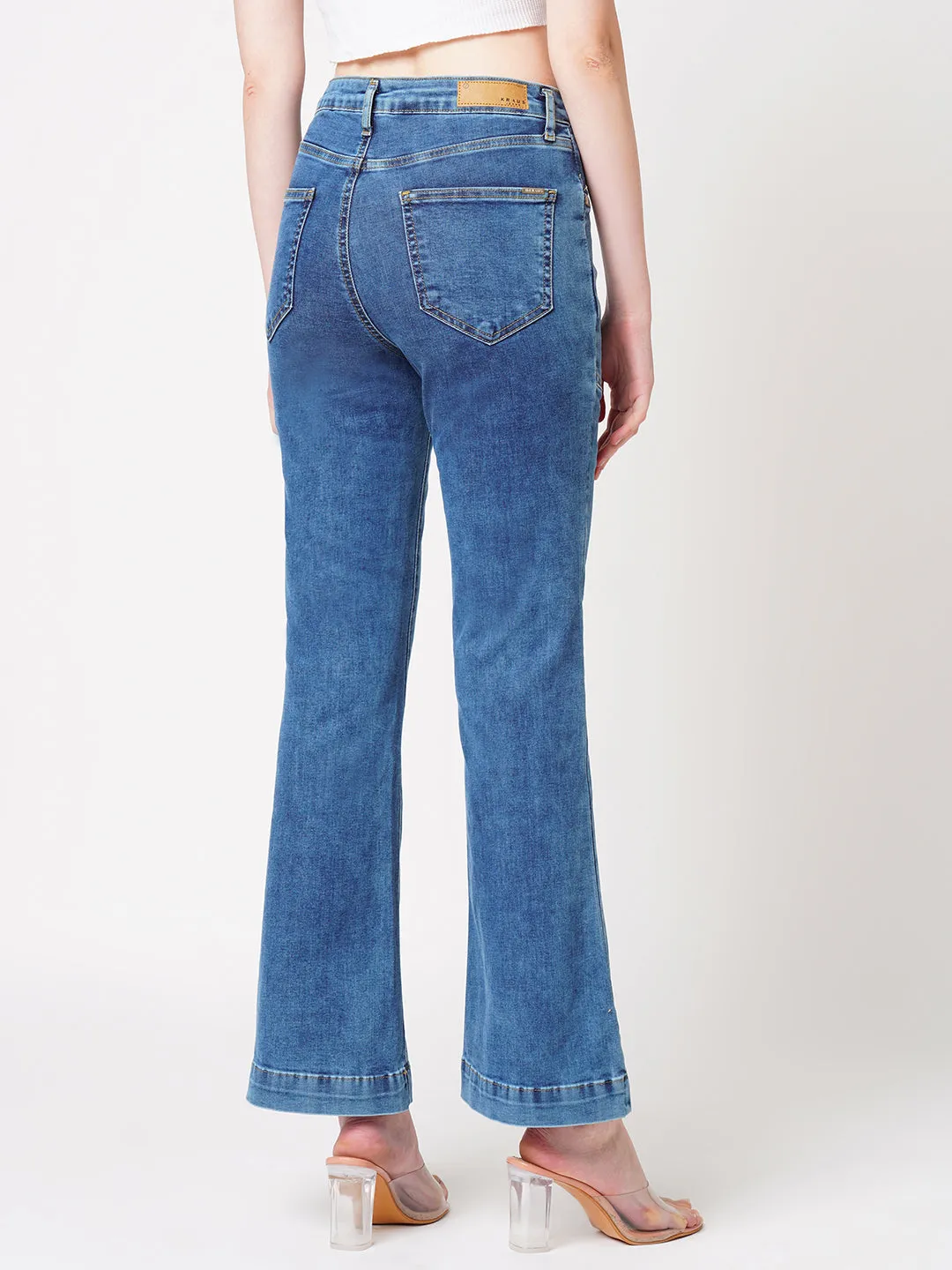 Women High-Rise Flare Jeans